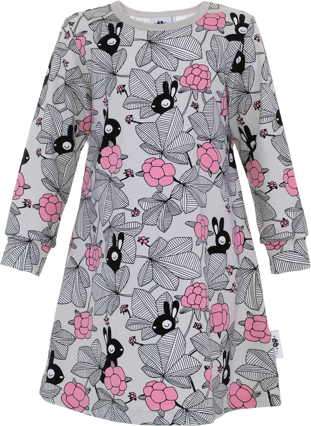 INARI nightgown, Hilda, sand - light pink - PaaPii Design