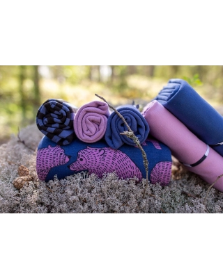 Ursa sweatshirt knit, blueberry - lilac