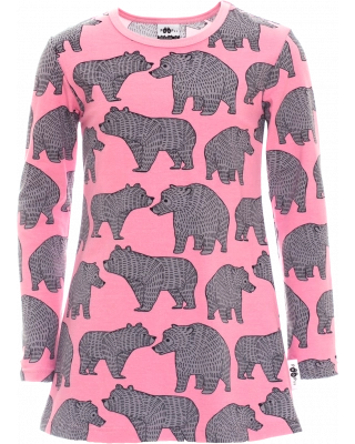 NELLI tunic, Ursa, light pink - grey