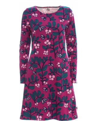 SINI mekko, Puolukkapuu, violetti - petrooli