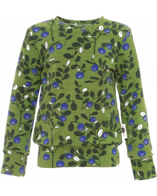 ALPI sweatshirt, Varpu, forest - blue