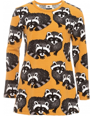 NELLI tunic, Raccoon, ochre - grey