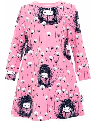 AAMU nightgown, Bookworm, light pink