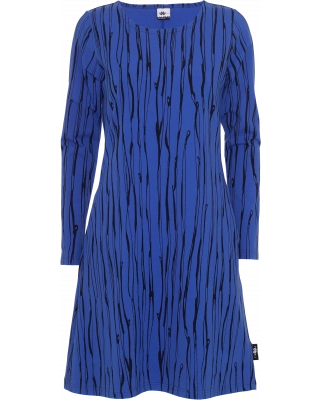 SINI dress, Willow, blue - black