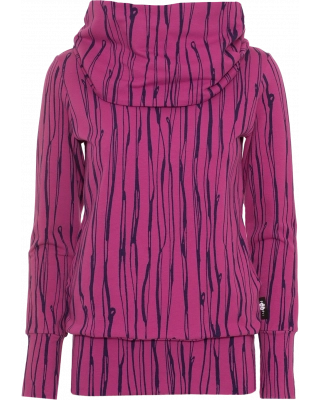 HALLA hoodie, Willow, purple - blueberry