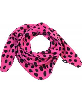 SCARF jacquard, Cheetah dots, pink