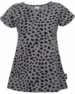 VUONO shirt, Cheetah dots, dark grey