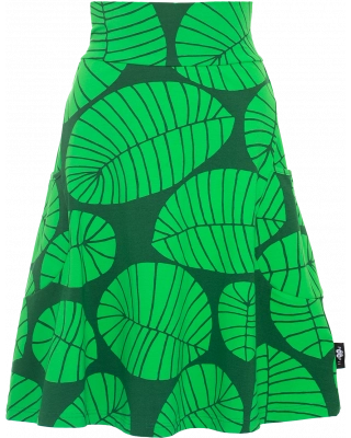 PISARA skirt, Banana leaf, green - dark green