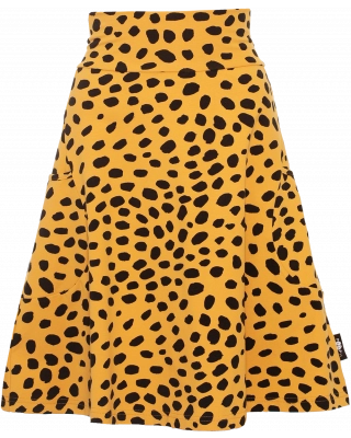 PISARA hame, Gepardi dots, okra - musta