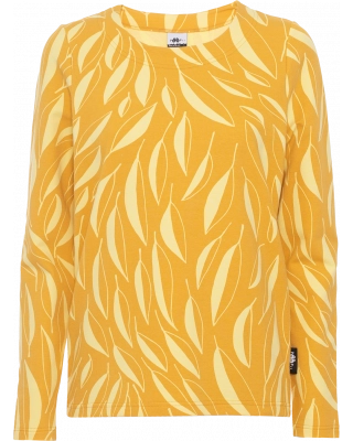 LOUNA shirt, Flow, yellow - ochre