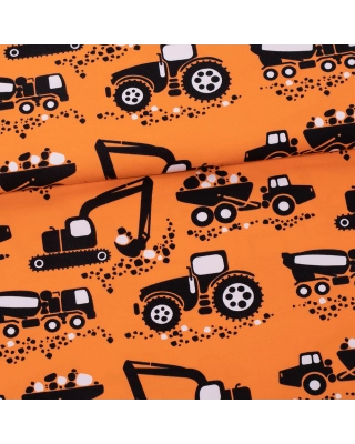 Machines organic jersey, orange