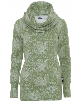 HALLA hoodie, Kuukkeli, fen - white