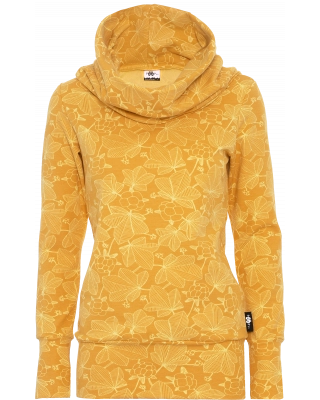 HALLA hoodie, Cloudberry, ochre - yellow