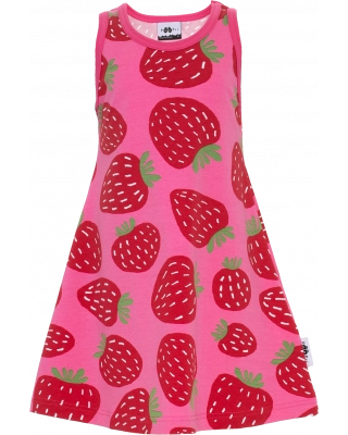 HELINÄ dress, Polka, pink - red