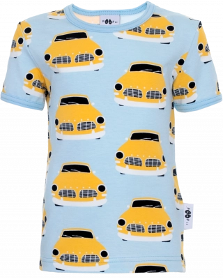 VISA t-shirt, Vintage cars, light blue - sun