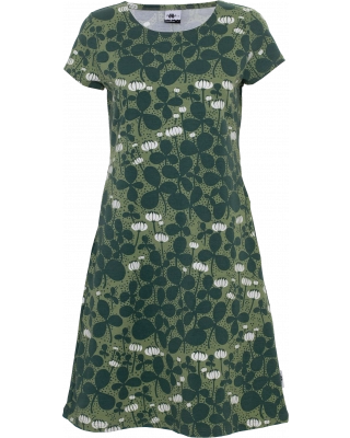 SOINTU dress, Clover, fen - dark green
