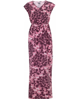 IIRIS dress, Clover, light pink - beetroot
