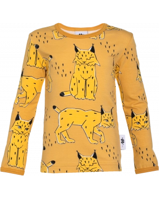 ULJAS shirt, Lynx, ochre - sun