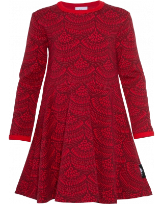 SINNA dress, Lace, red - beetroot