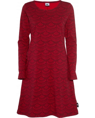 SINI dress, Lace, red - beetroot