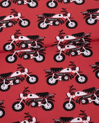 Mopeds trikå, röd