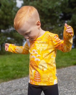 ULJAS shirt, Park, sun - yellow - orange
