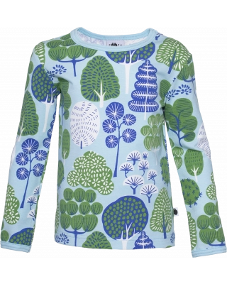 ULJAS tröja, Park, ljusblå - skog - blå