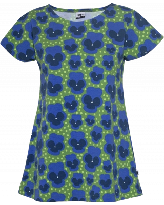 VUONO shirt, Violet, blue - forest