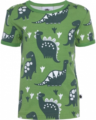 VISA t-shirt, Dino, skog - mörk grön