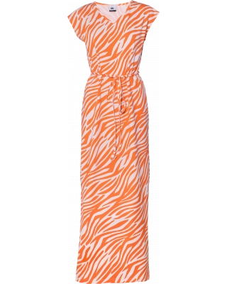 IIRIS klänning, Zebra, rosa - orange