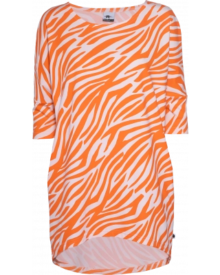 SADE shirt, Zebra, soft pink - orange