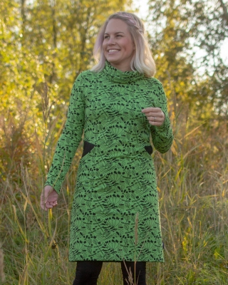 ROUTA dress, Flora, forest