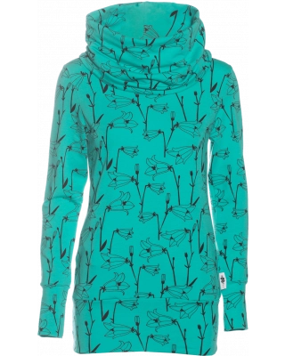 HALLA hoodie, Bluebell, turquoise
