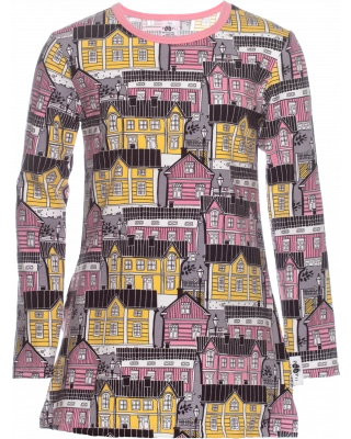NELLI tunic, Old town, light pink - yellow