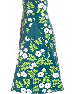 PISARA skirt, Midsummer rose, petrol - apple