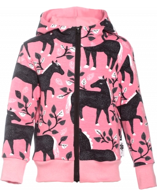 RETKI hoodie, Poem, light pink - dark grey