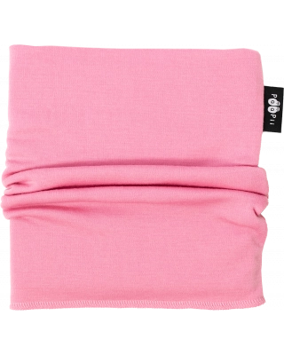 TUBE SCARF - merino wool, light pink