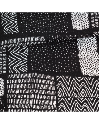 Jacquard knit, Sarka, black&white
