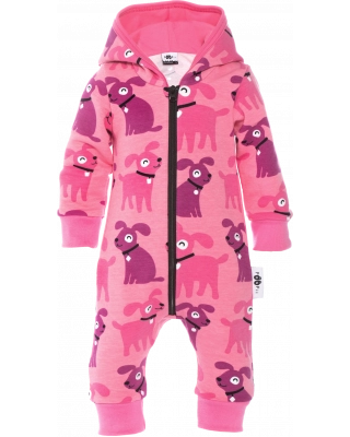 RIEMU jumpsuit, Sesse, ljusröd - pink