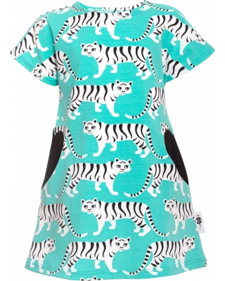 HERTTA dress, Tigerparade, turquoise