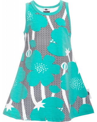 HELINÄ dress, Buttercup, turquoise