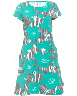 SOINTU dress, Buttercup, turquoise