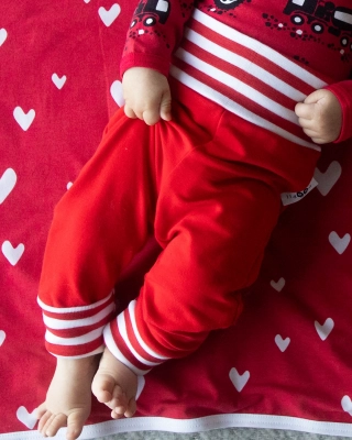 BABY SISU pants, red