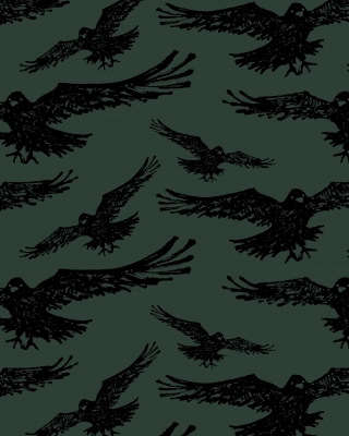 Crow organic jersey, coniferous