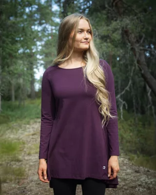 Trikå, plommon