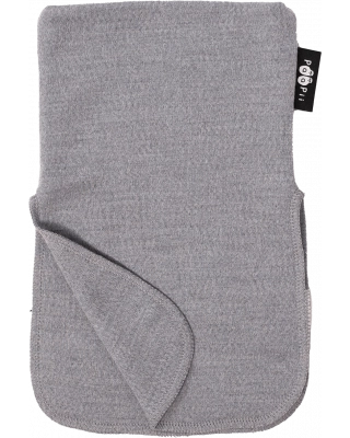 NECK WARMER merino wool, grey