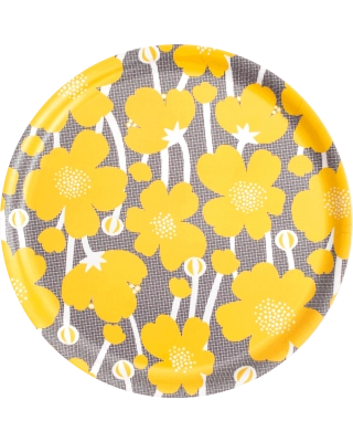 TRAY 35cm, Buttercup, sun