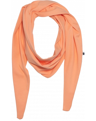 TRIANGLE SCARF, peach