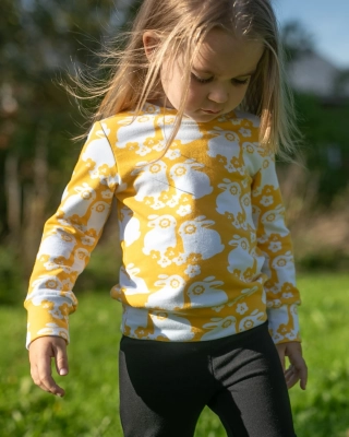 ALPI sweatshirt, Flower bunnies, sun