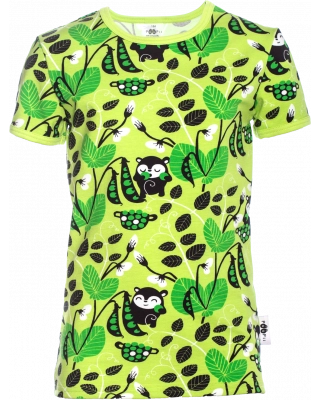 KAIKU t-shirt, Peas, äpple - grön